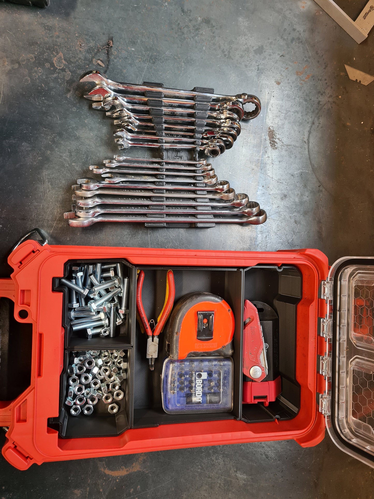 Milwaukee Packout Spanner Organiser