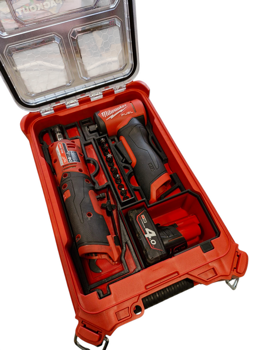 Milwaukee M12 Die Grinder Packout Insert Tool Storage