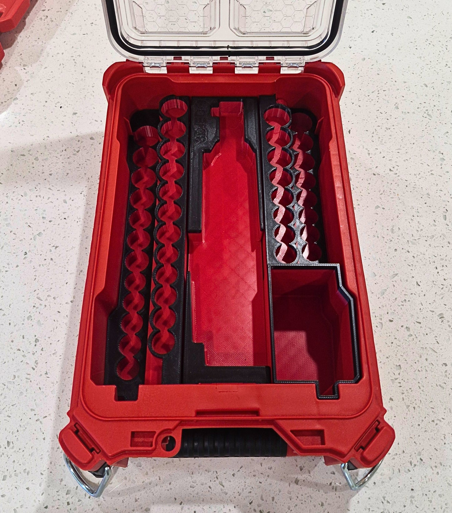 M12 Ratchet & 3/8 Socket set INSERT for Milwaukee Packout Organizer