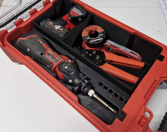 M12 Soldering Iron Insert Milwaukee Packout Insert