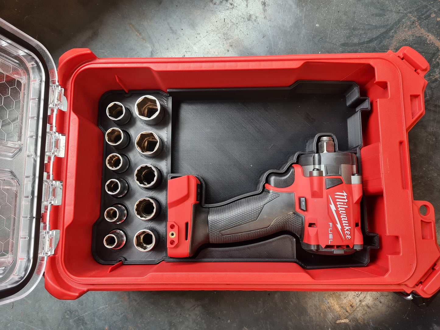 Milwaukee Packout insert for M18 FUEL Stubby Impact