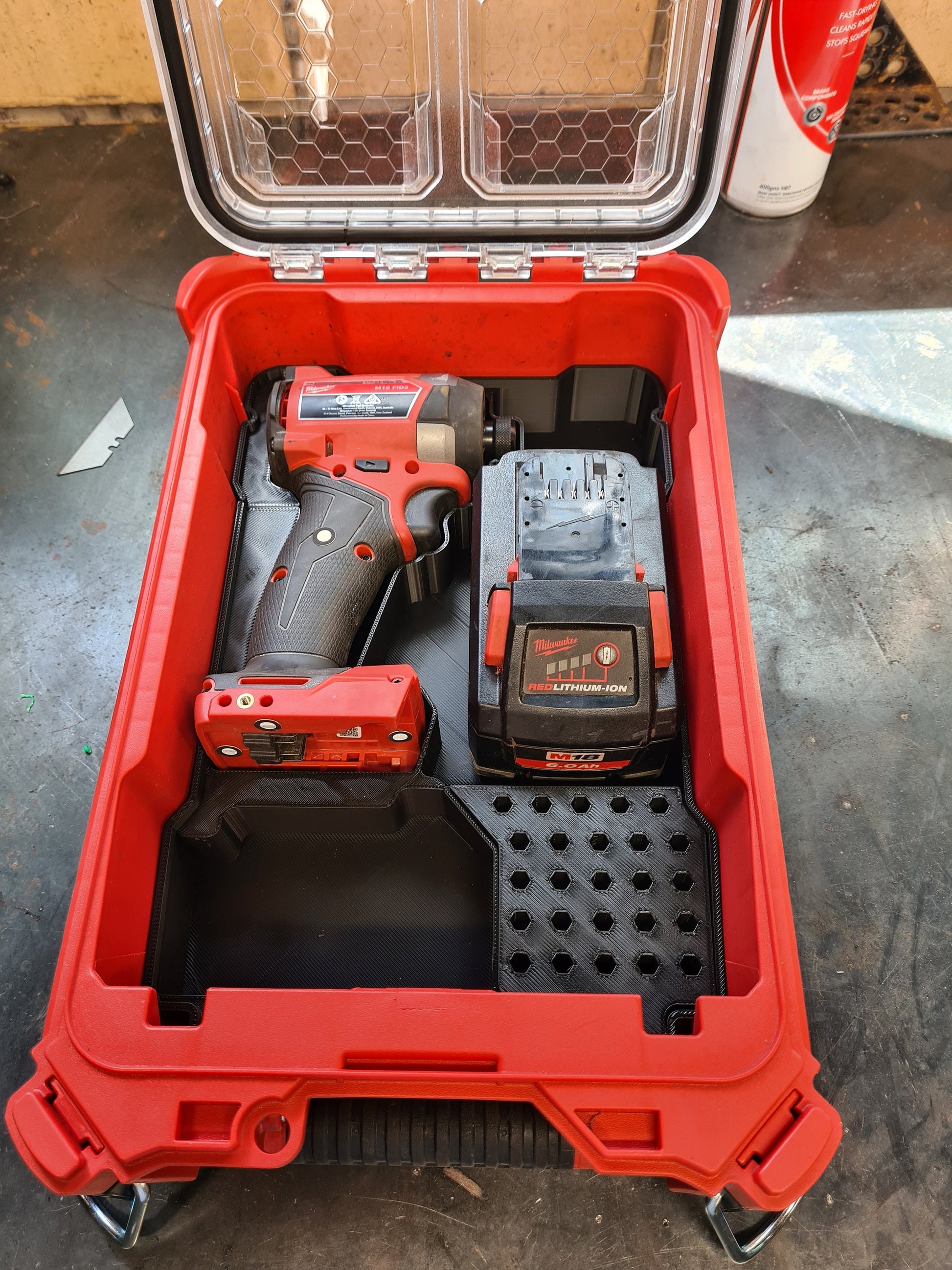M18 Impact Hex Driver Packout Insert