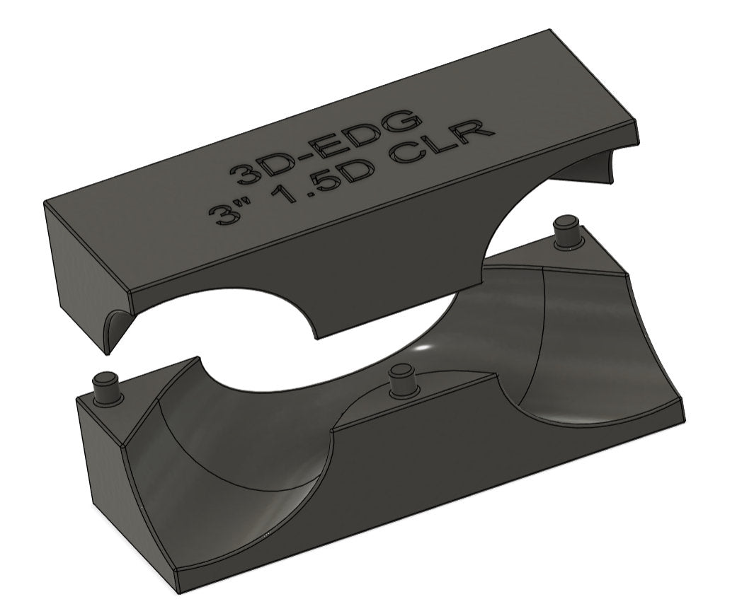 3" Exhaust/intake 90 Degree X Pipe jig (Digital file)