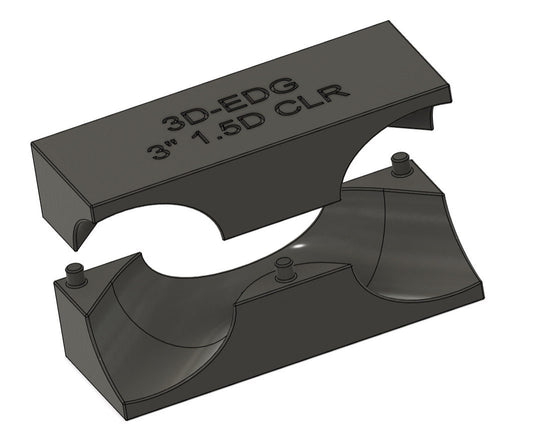3" Exhaust/intake 90 Degree X Pipe jig (Digital file)