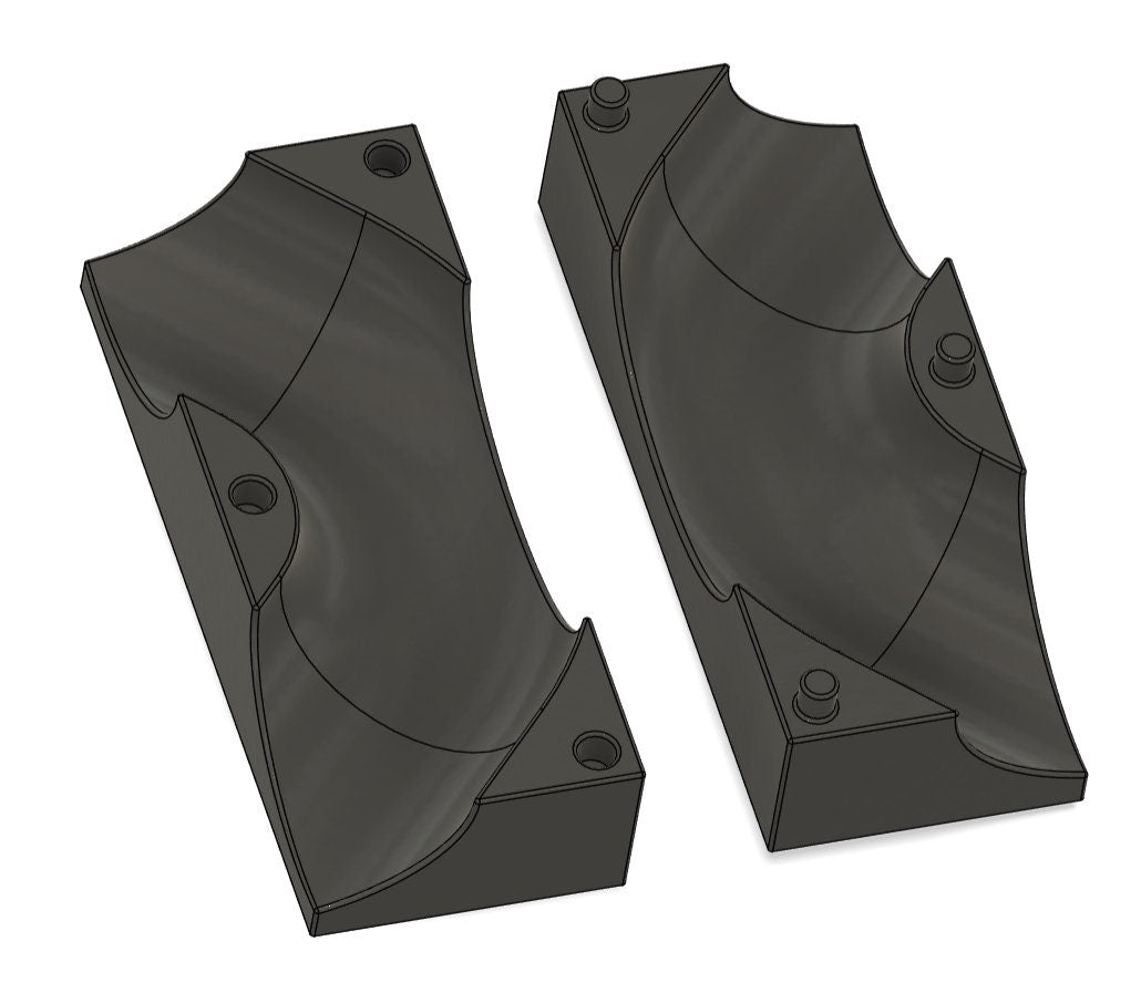 3" Exhaust/intake 90 Degree X Pipe jig (Digital file)