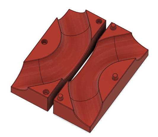 2.25" Exhaust/intake 90 Degree X Pipe jig