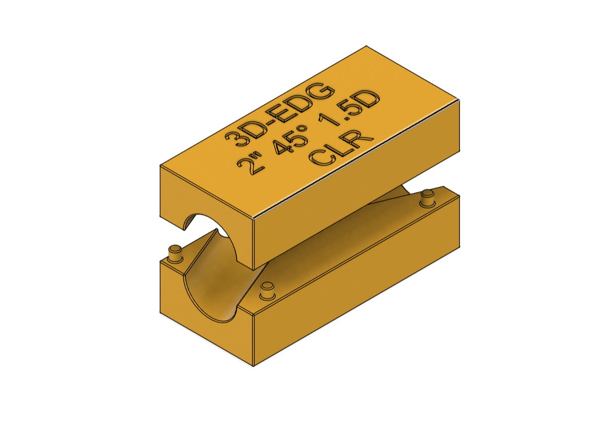 2" Exhaust/intake 45 Degree X Pipe jig