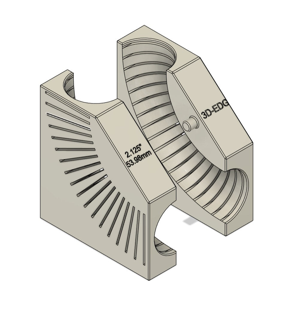 2 1/8" / 53.98mm Mandrel Bend Pipe Cut Jig (digital file)