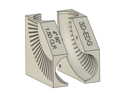 4" / 101.6mm Mandrel Bend Pipe Cut Jig (Digital file)
