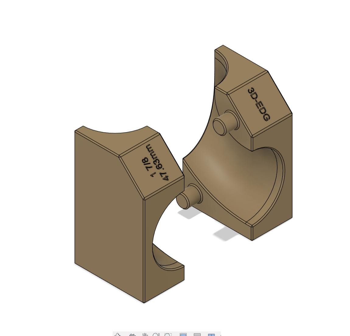 1 7/8" 47.63mm Y Pipe Jig!!! (digital file)