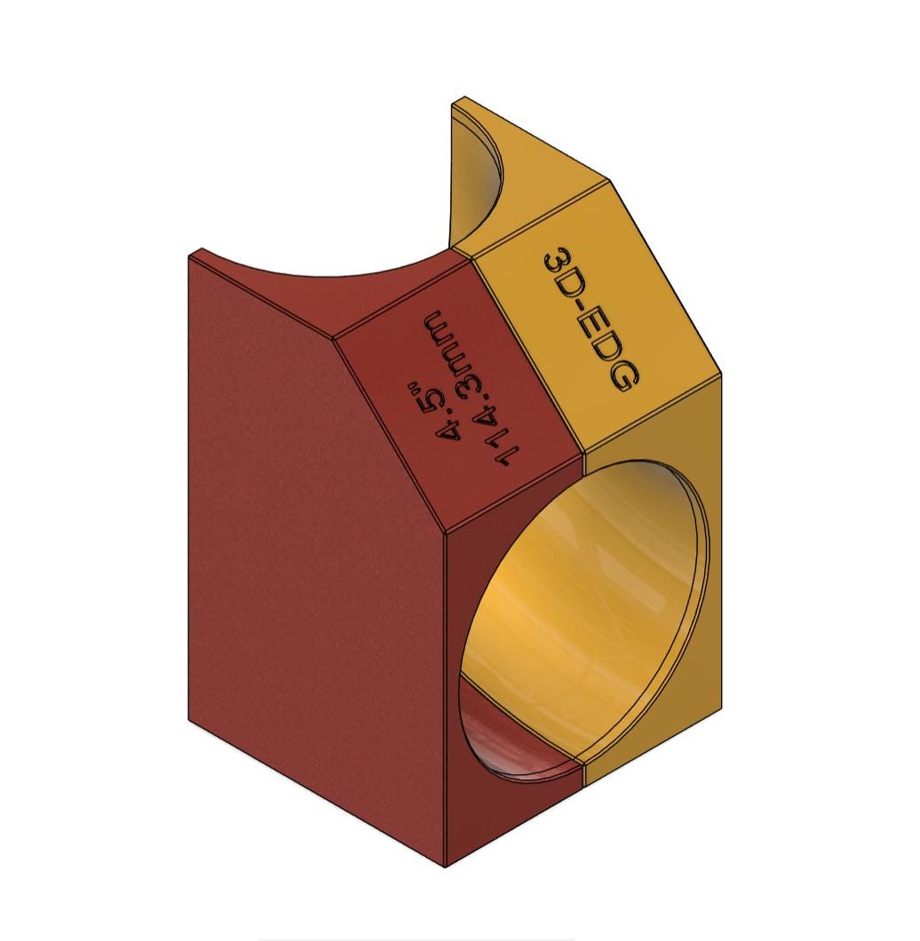4 1/2" 114.3mm Y Pipe Jig!!! (digital file)