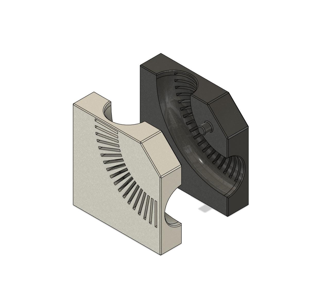 1.75" / 44.45mm Mandrel Bend Pipe Cut Jig (digital file)
