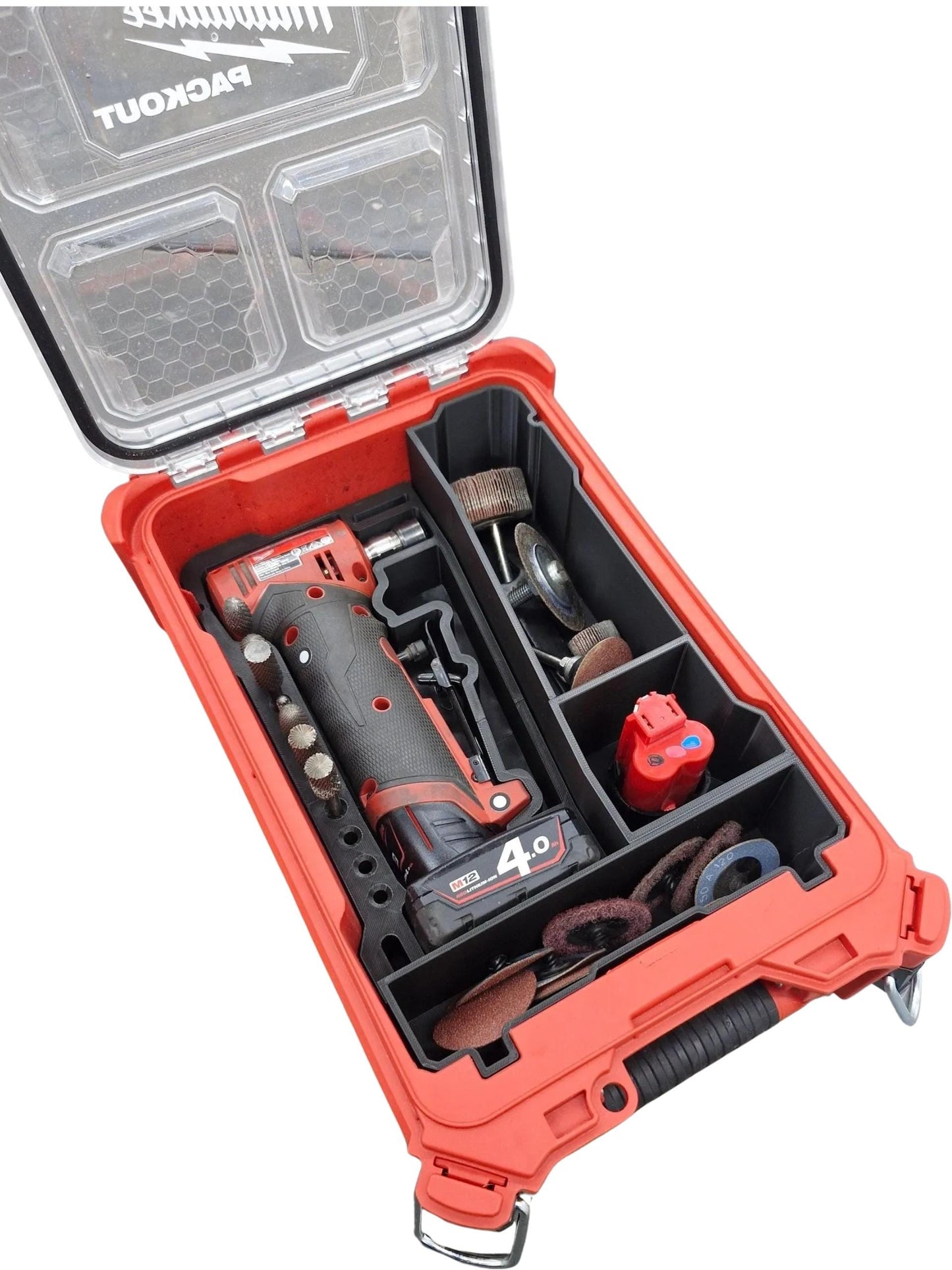 Milwaukee M12 right angle die grinder insert