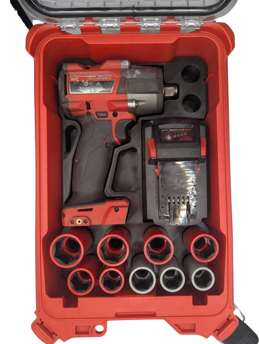Milwaukee M18 FUEL Mid-Torque Impact - 2962-20 + Lug Nut Insert