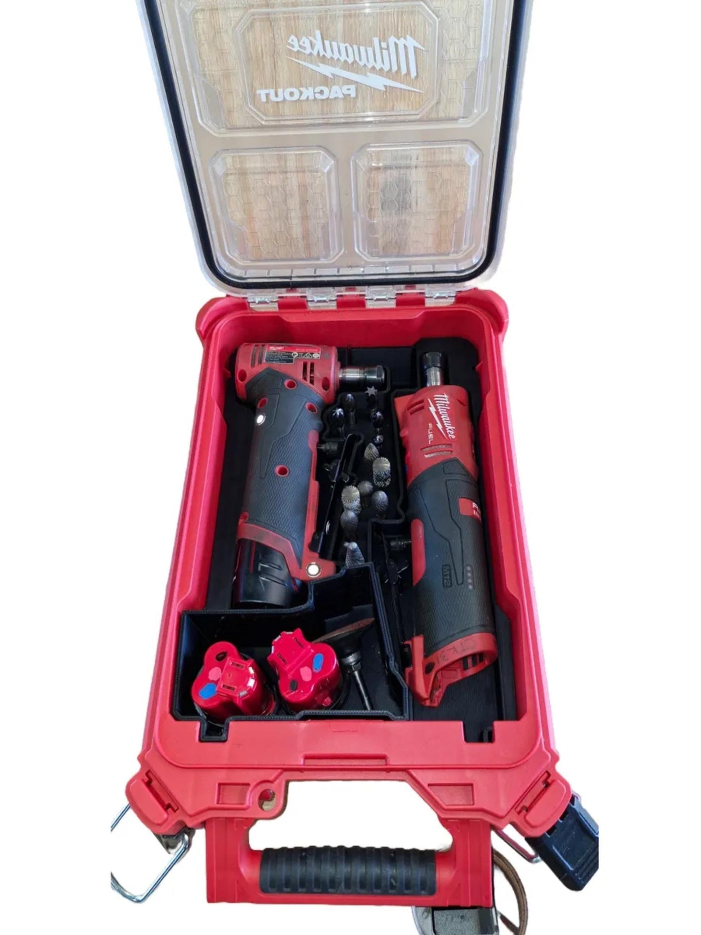 M12 Die Grinder Insert for Milwaukee Packout