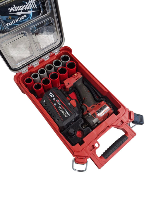 M18 Impact + Lug nut socket Packout Insert, Custom Tool organiser